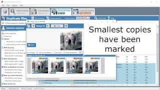 Marking files for removal with Duplicate Cleaner