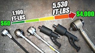 Hand Turn 5,000ft-lbs?! $60 vs $4,000 Torque Multiplier