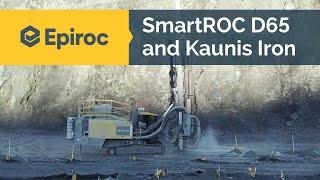 SmartROC D65 – First choice for Kaunis Iron