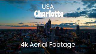 Charlotte, USA | 4K Drone Footage | DJI Mavic 3 Pro