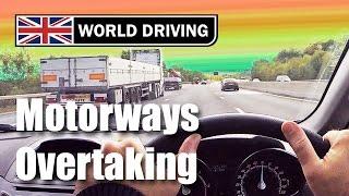 Overtaking on a motorway driving lesson - Motorway tips