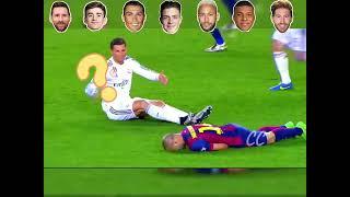 Ronaldo vs Neymar vs Mbappe vs Grealish vs Gavi vs Ramos Funny moments #football