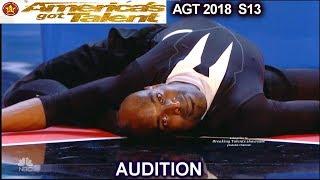 Troy James Contortionist FREAK OUT ACT   America's Got Talent 2018 Audition AGT