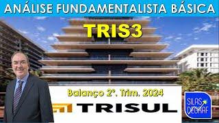 TRIS3 - TRISUL S/A. ANÁLISE FUNDAMENTALISTA BÁSICA. PROF. SILAS DEGRAF