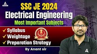 SSC JE Electrical Syllabus 2024 | SSC JE Electrical Engineering Most Important Subject & Weightage