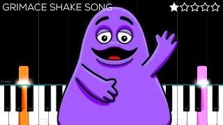 Grimace Shake Song | EASY Piano Tutorial