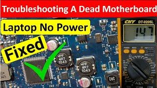 No Power Motherboard Repair - Troubleshooting Dead Motherboard step by step Part 1