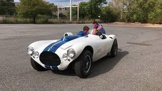 PCA member, Ted Shaw visits the Simeone Museum, running Cunningham C-4R