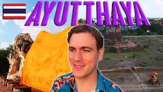 Exploring the Ancient city AYUTTHAYA in Thailand