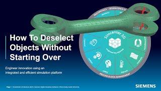 How To Deselect Objects Without Starting Over