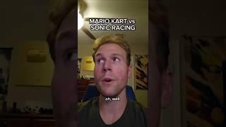 MARIO KART vs SONIC RACING #shorts