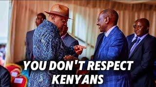 UHURU KENYATTA MESSAGE TO RUTO:"RESPECT KENYANS AND THEY WILL RESPECT YOU".