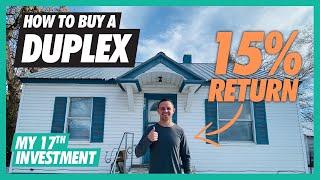 How I Decided To Buy This Duplex | Rental Property Analysis