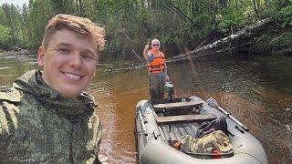 СПЛАВ ПО ЛЕСНОЙ РЕКЕ