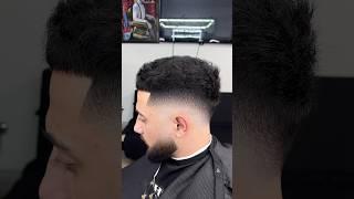 LEARN TO FADE : MID DROP FADE WAVY HAIR  #barber #tutorial #haircut