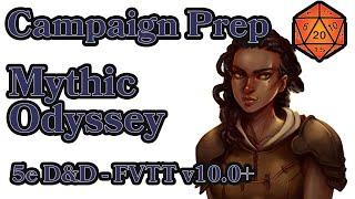 5e D&D - Campaign Prep - Curse of Strahd Isekai - Low Magic - The Forge VTT #coworking #VTuber