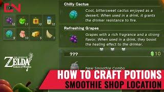 How to Craft Potions and Smoothie Locations in Zelda Echoes of Wisdom