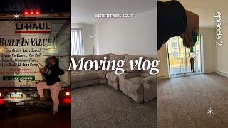 MOVING INTO MY FIRST APARTMENT AT 19 ep.2 : new chapter, empty apartment tour, unpacking + more