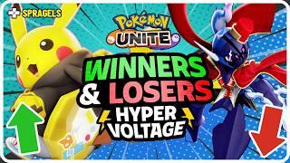 BIGGEST Winners & Losers *Hyper Voltage* Pokemon Unite Patch