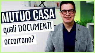 CHIEDERE UN MUTUO: i documenti che occorrono per fare un mutuo casa a partire dalla busta paga.