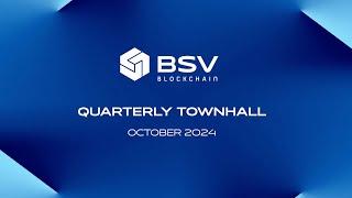 BSV Quarterly Townhall (Q3 2024)