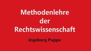 Methodenlehre der Rechtswissenschaft: Die Definitionen I