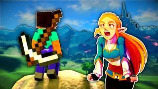 We Played through Zelda BotW as MINECRAFT STEVE