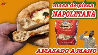 Como hacer PIZZA CASERA con HARINA CAPUTO (saccorosso)