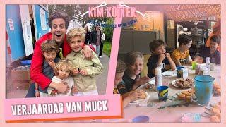 Verjaardag van Muck & pannenkoeken bakken met Ted! #240 | Kim Kötter