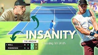 My CRAZIEST MATCH OF THE YEAR vs ATP Top 300 (with commentary!) - ATP Challenger 75