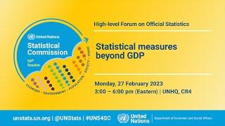 President of the GA video message at the HLF: Statistical measures beyond GDP