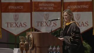 RAW: Kendra Scott gives commencement speech to UT business students