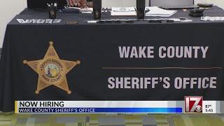 Wake County Sheriff’s Office looking to fill several positions