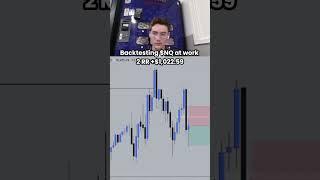 Backtesting $NQ at work 2RR +$1,022.59 #trading #disciplinedtrader #investing #futures #nasdaq