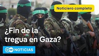  DW Noticias del 10 de febrero: Hamás aplaza liberación de rehenes israelíes indefinidamente