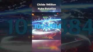 F2P Childe nuke Tutorial #genshinimpact #shorts #shortvideo #childe