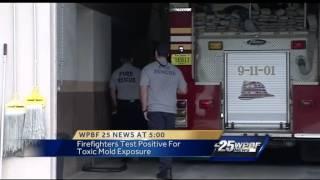 Firefighters test positive for mold exposure