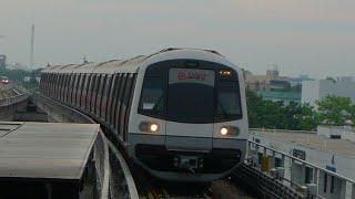 Kawasaki Heavy Industries & CSR Qingdao Sifang C151A  ride from Jurong East to Tuas Link