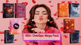 450+ Overlays Mega Pack Download in PNG JPG Files | Noreen Graphics |