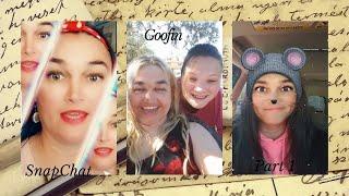 Ava Fox & Dana Gaulin Snapchat Goofing