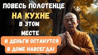 Повесьте полотенце сюда на КУХНЕ — и деньги не уйдут! Дом наполняется изобилием. Ритуалы, Приметы.