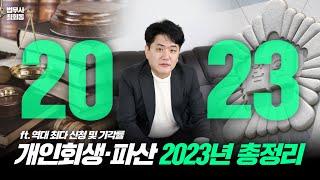 개인회생파산 2023년 총정리 역대 최다 신청 및 기각률