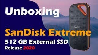 Unboxing the BEST External SSD - SanDisk Extreme 512 GB (2020)