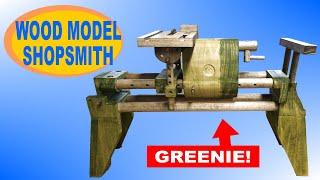 Shopsmith Mark .5 Wooden Model: Woodworking Project Build Part 1 of 4