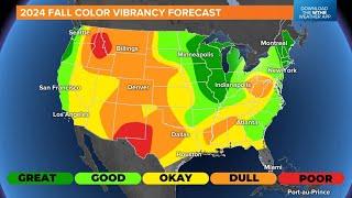 Fall foliage 2024 forecast | How colorful will the leaves be? I Live Doppler 13 Weather Blog