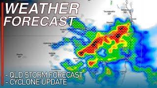 Strong Severe Thunderstorms and Heavy Rain Forecast Over Queensland and New South Wales from Tonight