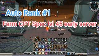 Farm CPT lvl 45 Spec Auto Rank #1 Rf Online Classic