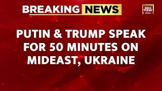 Putin-Trump Phone Call: Middle East Crisis, Russia-Ukraine War, Iran Nuclear Program Discussed