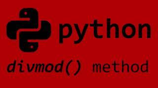 Python build-in divmod() method