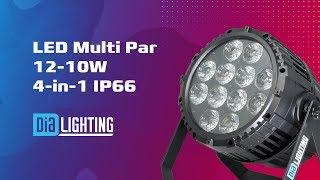 Dialighting LED Multi Par 12-10W 4-in-1 IP66